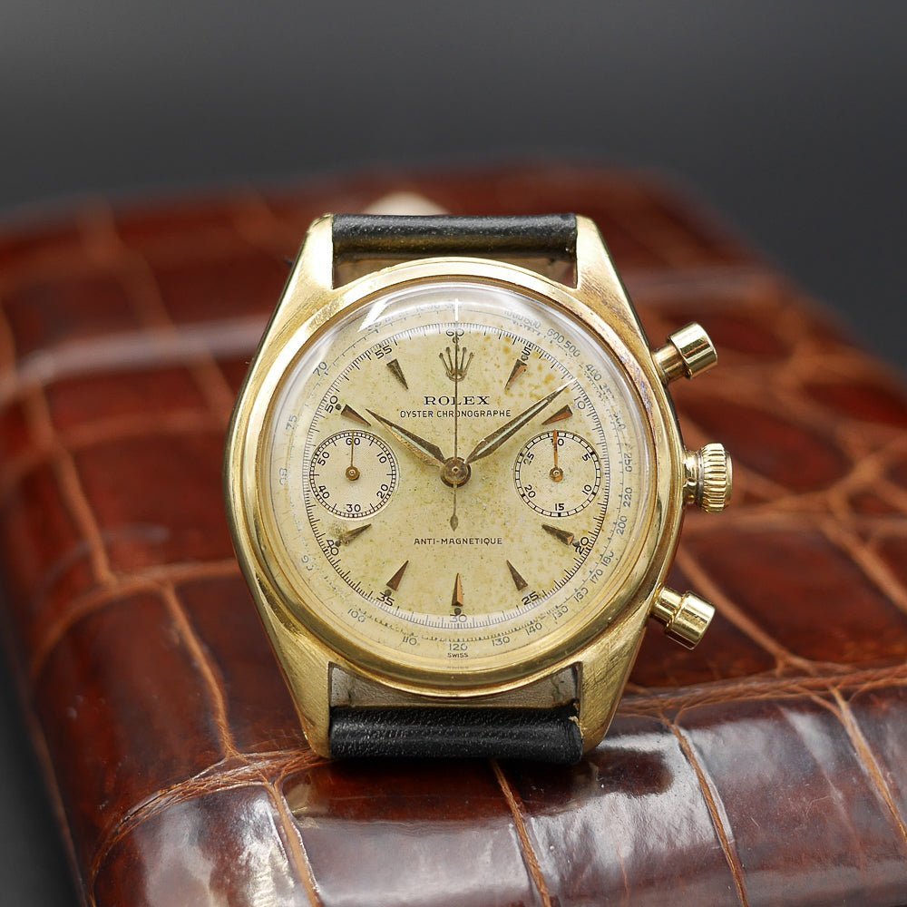 Rolex Ref.4500 in Yellow Gold (1945) | Timeless Vintage Elegance - Pires - Mauboussin