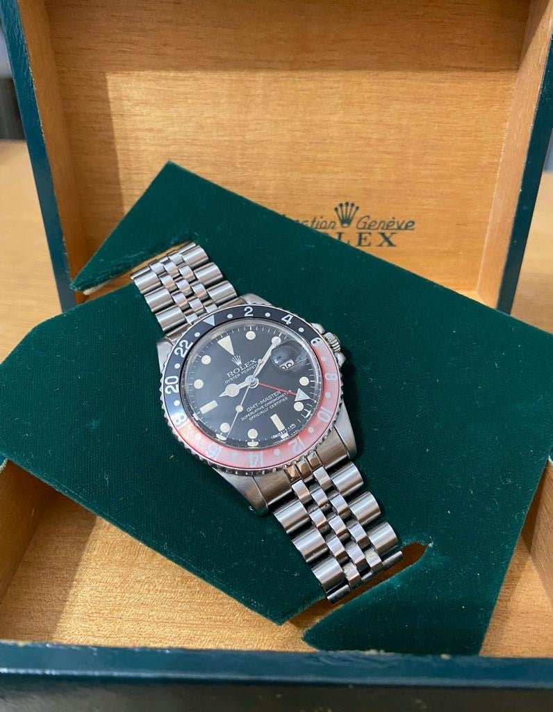 Vintage Rolex GMT Master Ref. 1675 Full Set 1978