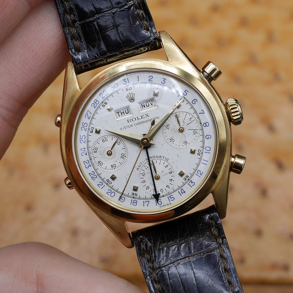 Vintage Rolex Jean - Claude Killy Ref 6036 in Yellow Gold, 1953 - Pires - Mauboussin