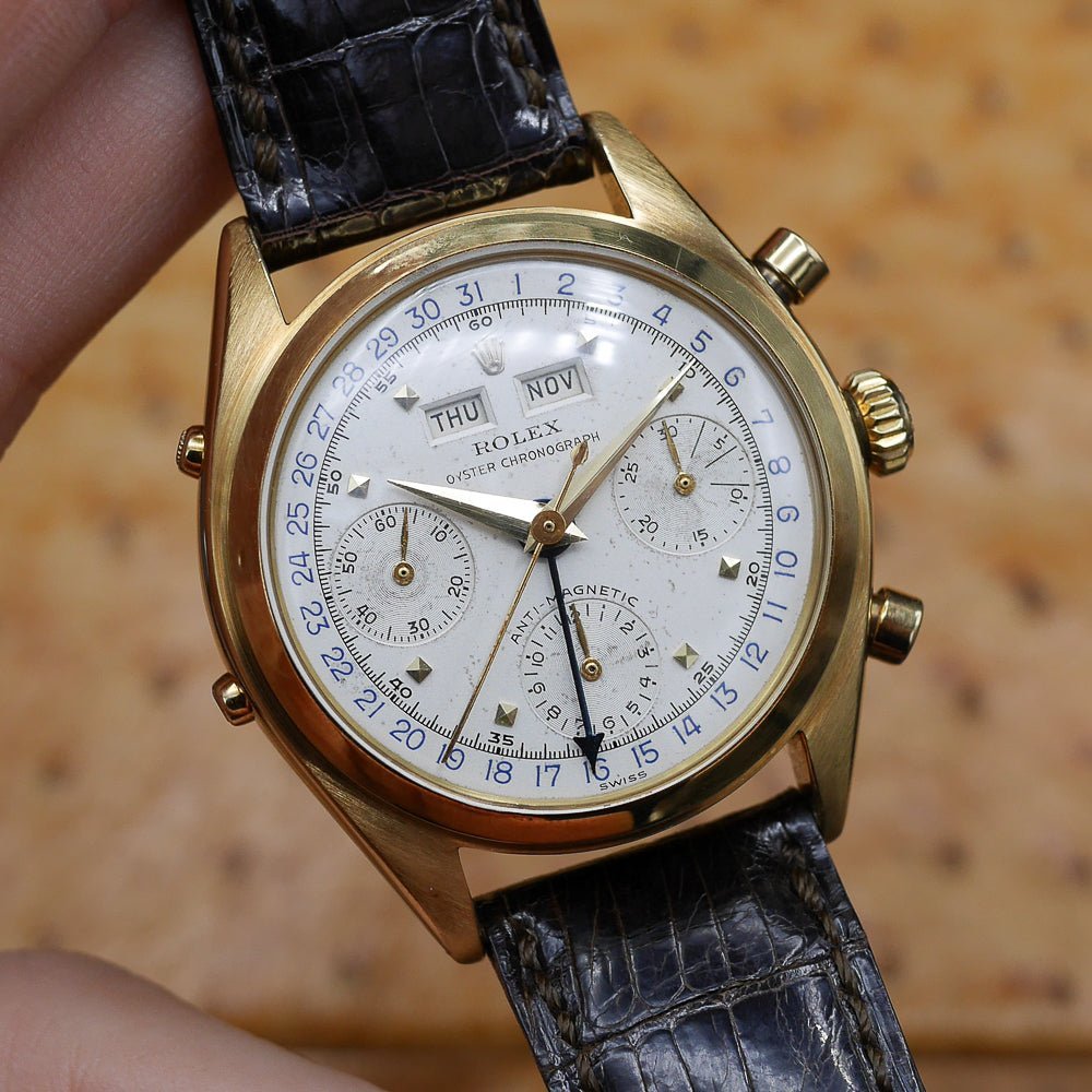 Vintage Rolex Jean - Claude Killy Ref 6036 in Yellow Gold, 1953 - Pires - Mauboussin