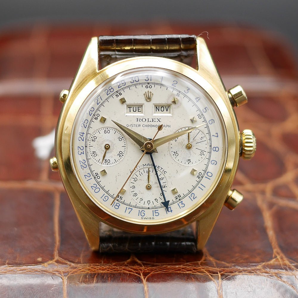 Vintage Rolex Jean - Claude Killy Ref 6036 in Yellow Gold, 1953 - Pires - Mauboussin