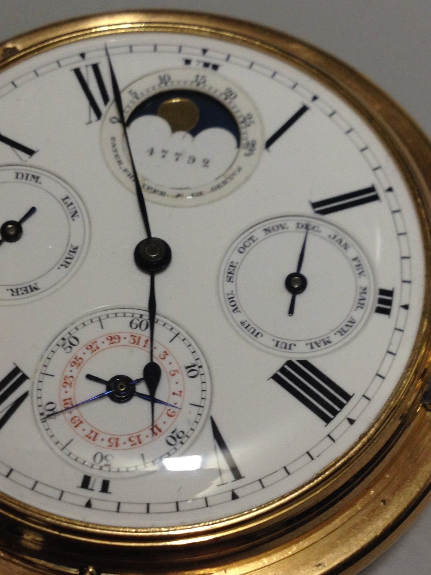 Patek Philippe Pocket watch in Pink gold. Circa. 1880.