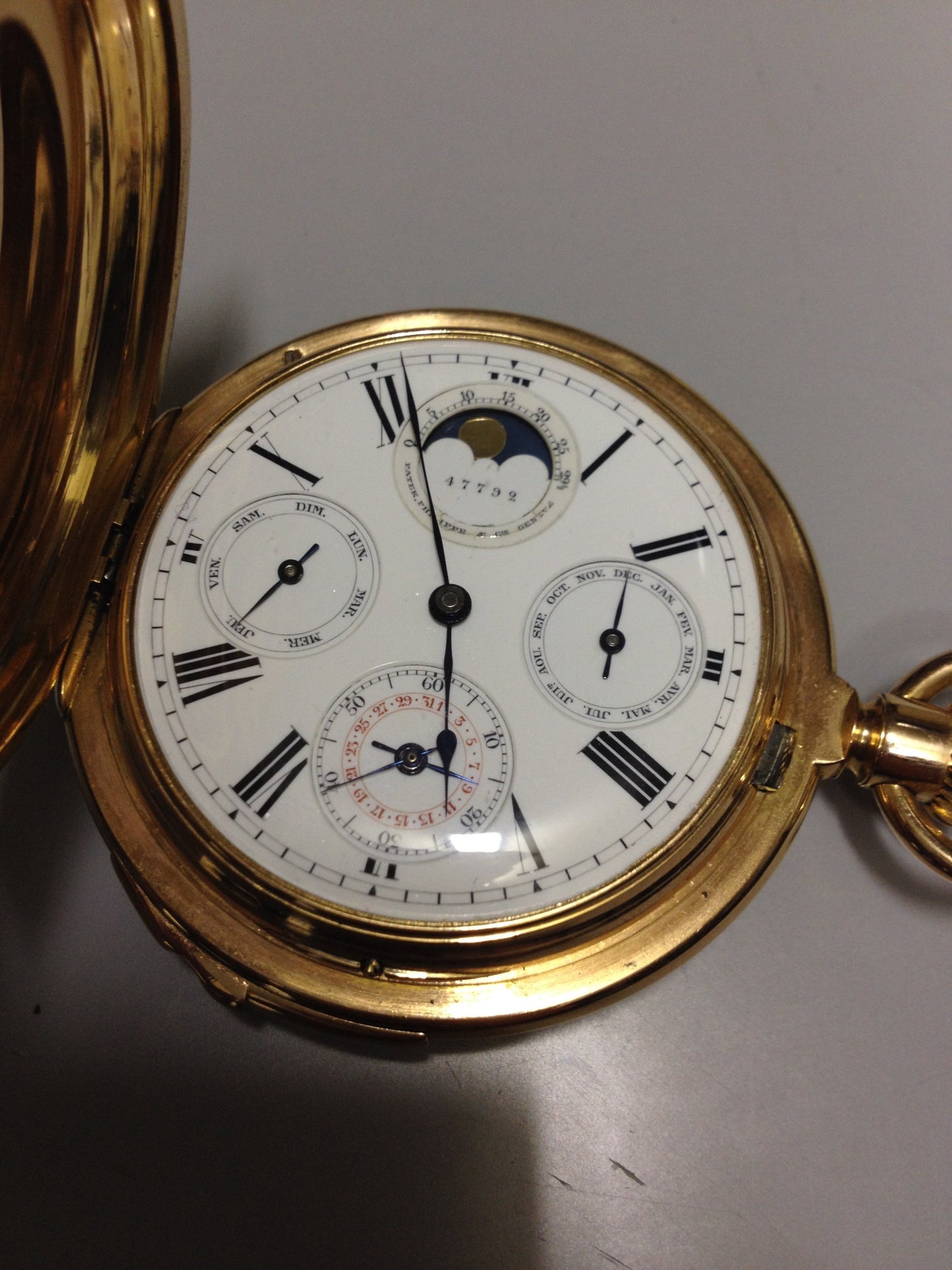 Patek Philippe Pocket watch in Pink gold. Circa. 1880.