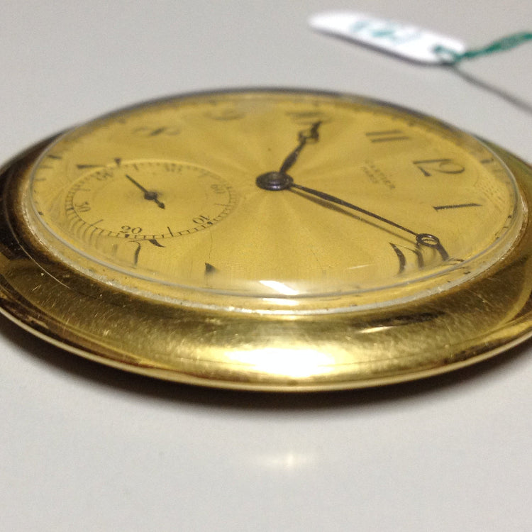 Cartier Pocket watch in Yellow gold. Circa: 1930.