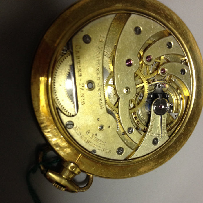 Cartier Pocket watch in Yellow gold. Circa: 1930.