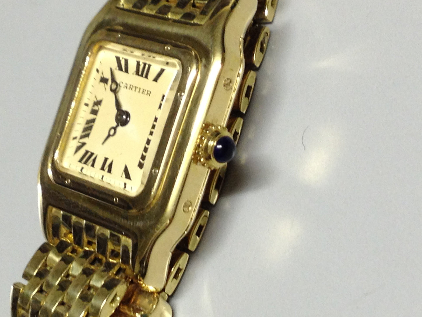 Cartier Santos in Yellow gold. Circa: 1950.