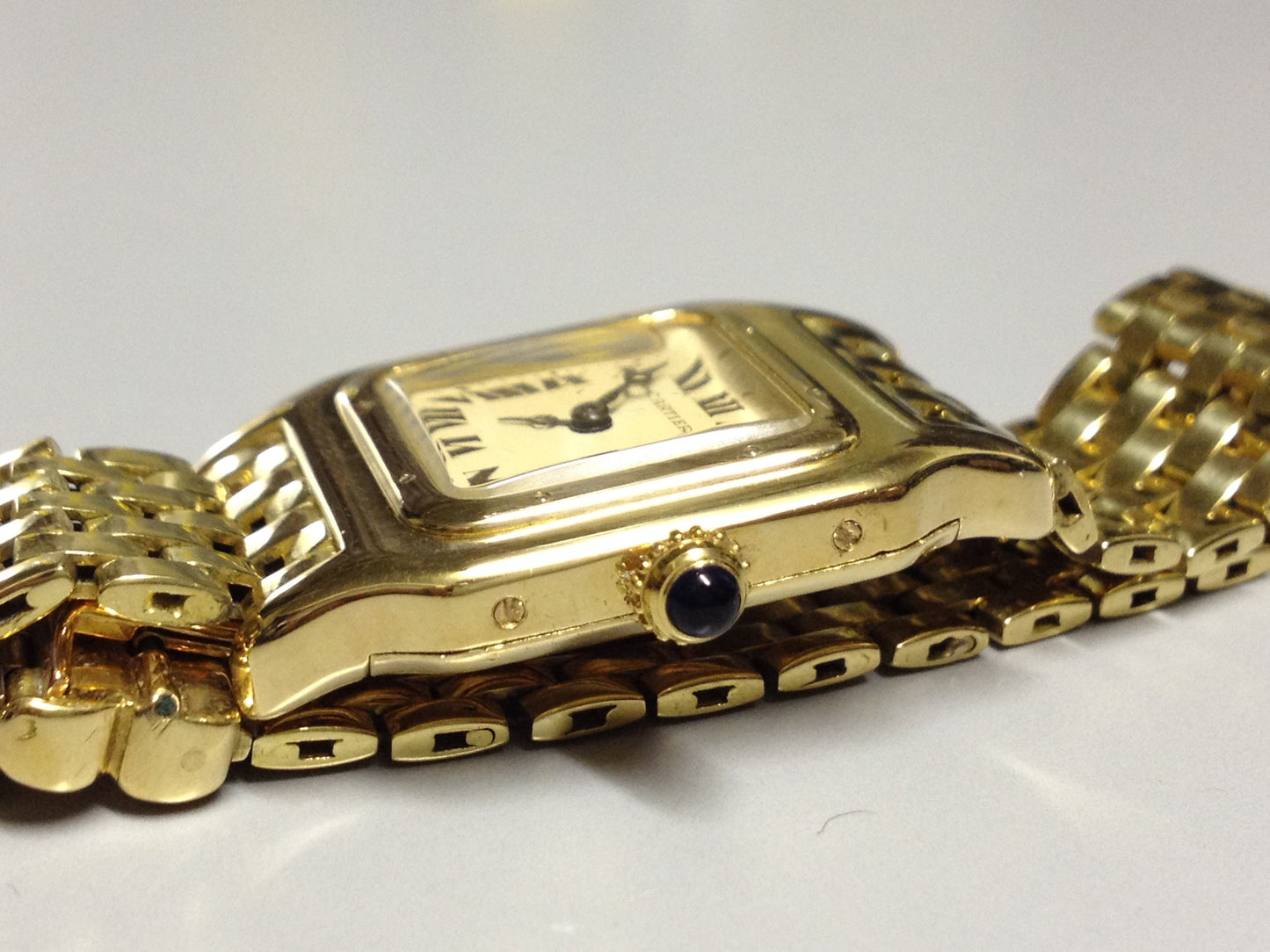 Cartier Santos in Yellow gold. Circa: 1950.