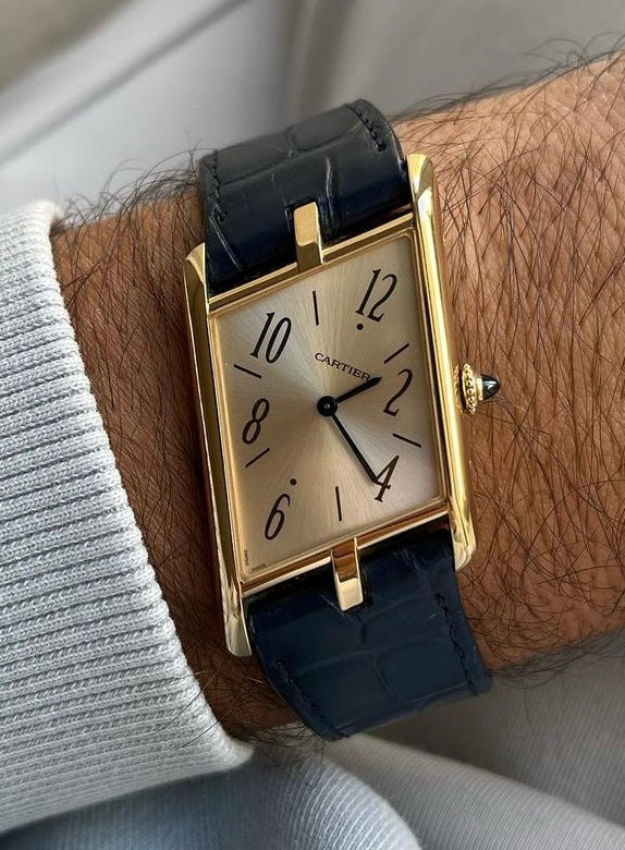 Cartier Tank Assymetrique REF: WGTA0044 in Yellow Gold from 2022