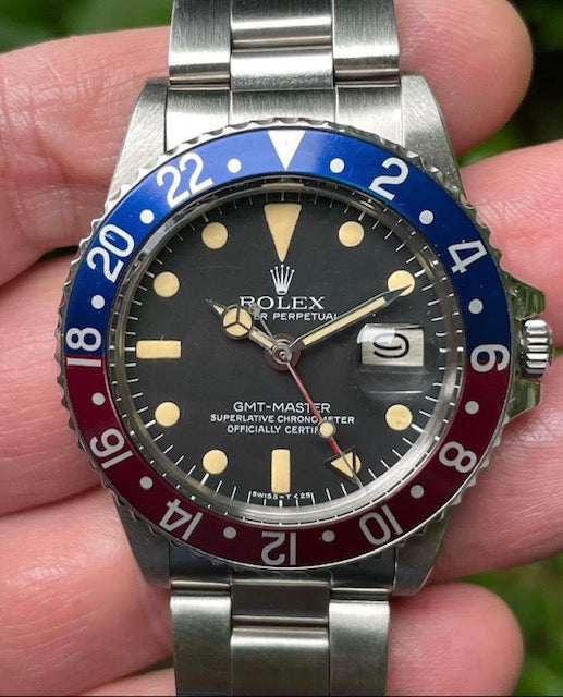 Rolex GMT Master REF:1675 in Stainless Steel from 1979