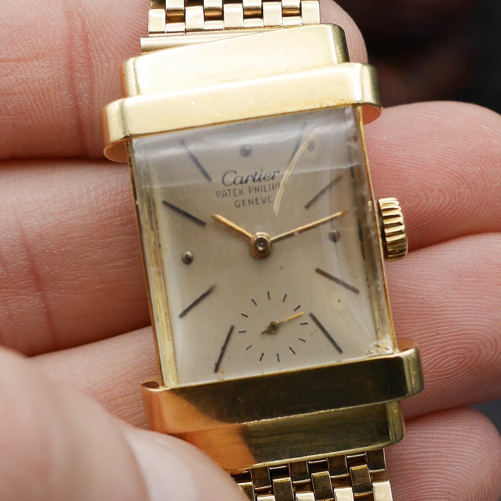 Patek Philippe Top Hat Ref:1450 in Yellow gold. Circa:1944