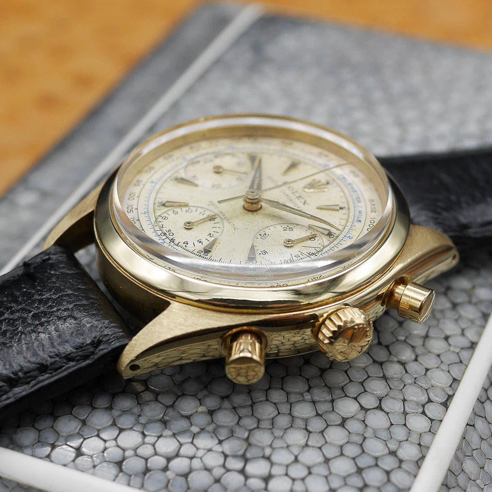 Rolex Oyster Chronograph antimagnetic Ref:6234 in Yellow gold 14kt. Circa:1960.