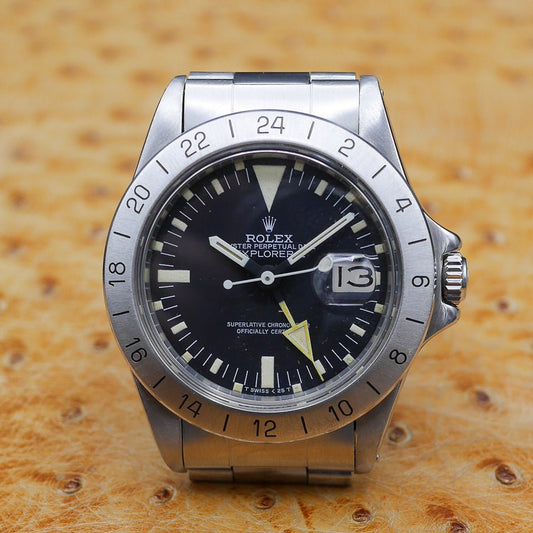 Rolex Explorer II Ref:1655 in Stainless steel. Circa: 1972.