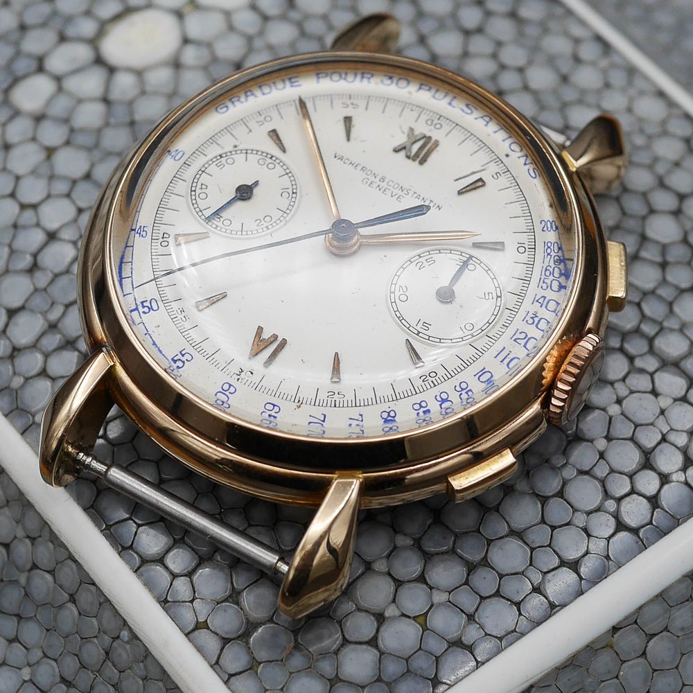 Vacheron & Constantin in Pink gold. Circa: 1950.