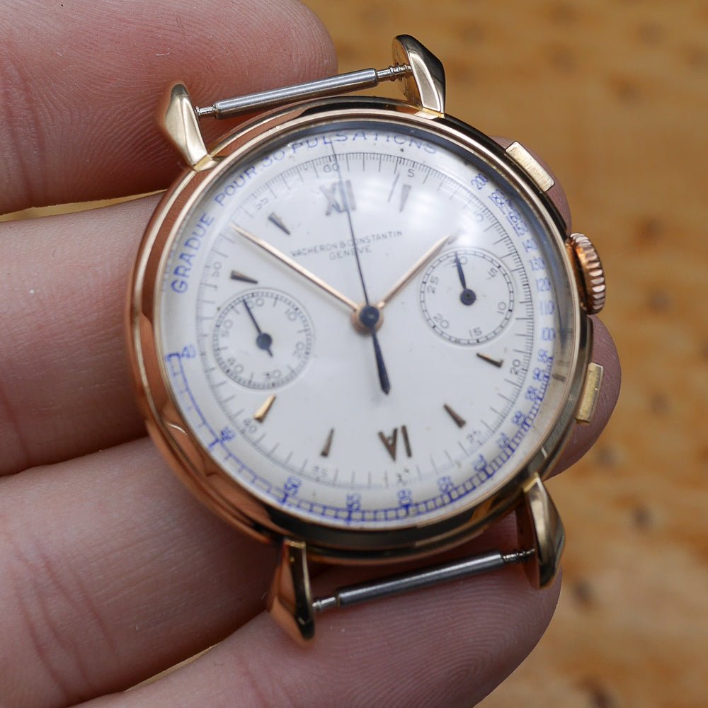 Vacheron & Constantin in Pink gold. Circa: 1950.