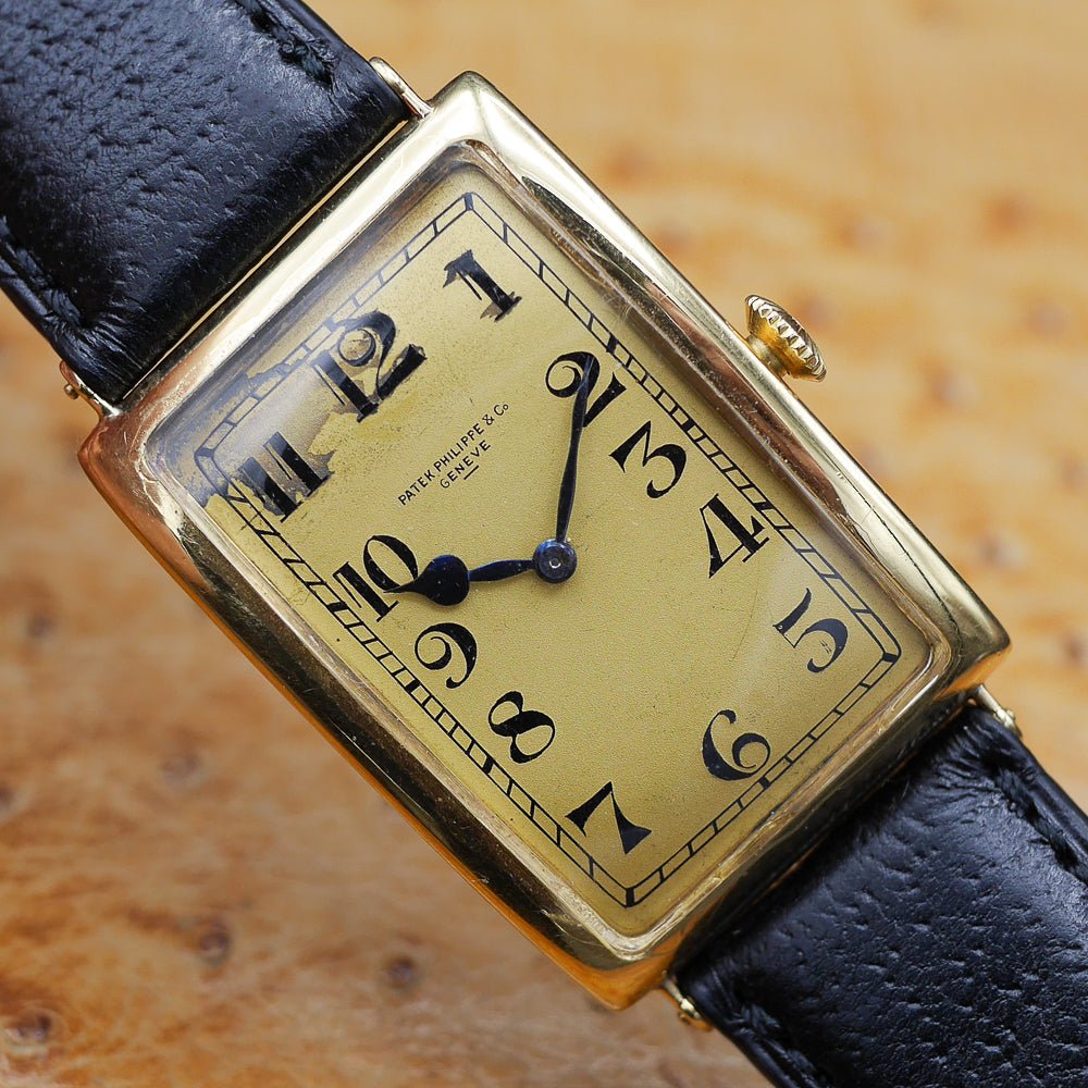 Patek Philippe in Yellow gold. Circa: 1930.