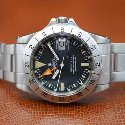 Rolex Explorer Ref: 1655 in Stainless steel. Circa: 1975.