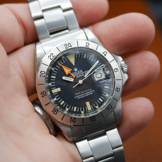 Rolex Explorer Ref: 1655 in Stainless steel. Circa: 1975.