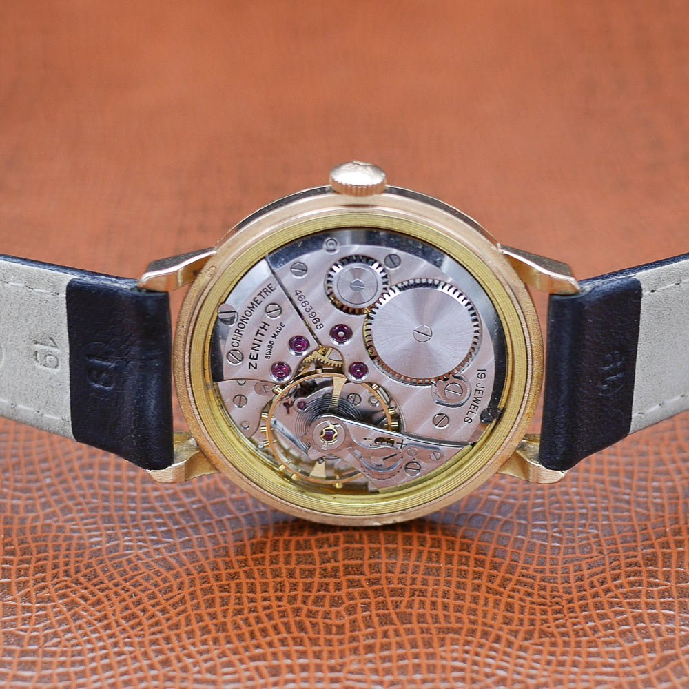 Zenith Port Royal in Pink gold. Circa: 1955.