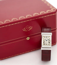 Load image into Gallery viewer, Cartier Driver Watch REF: W1523156 in White Gold, CPCP from 1997
