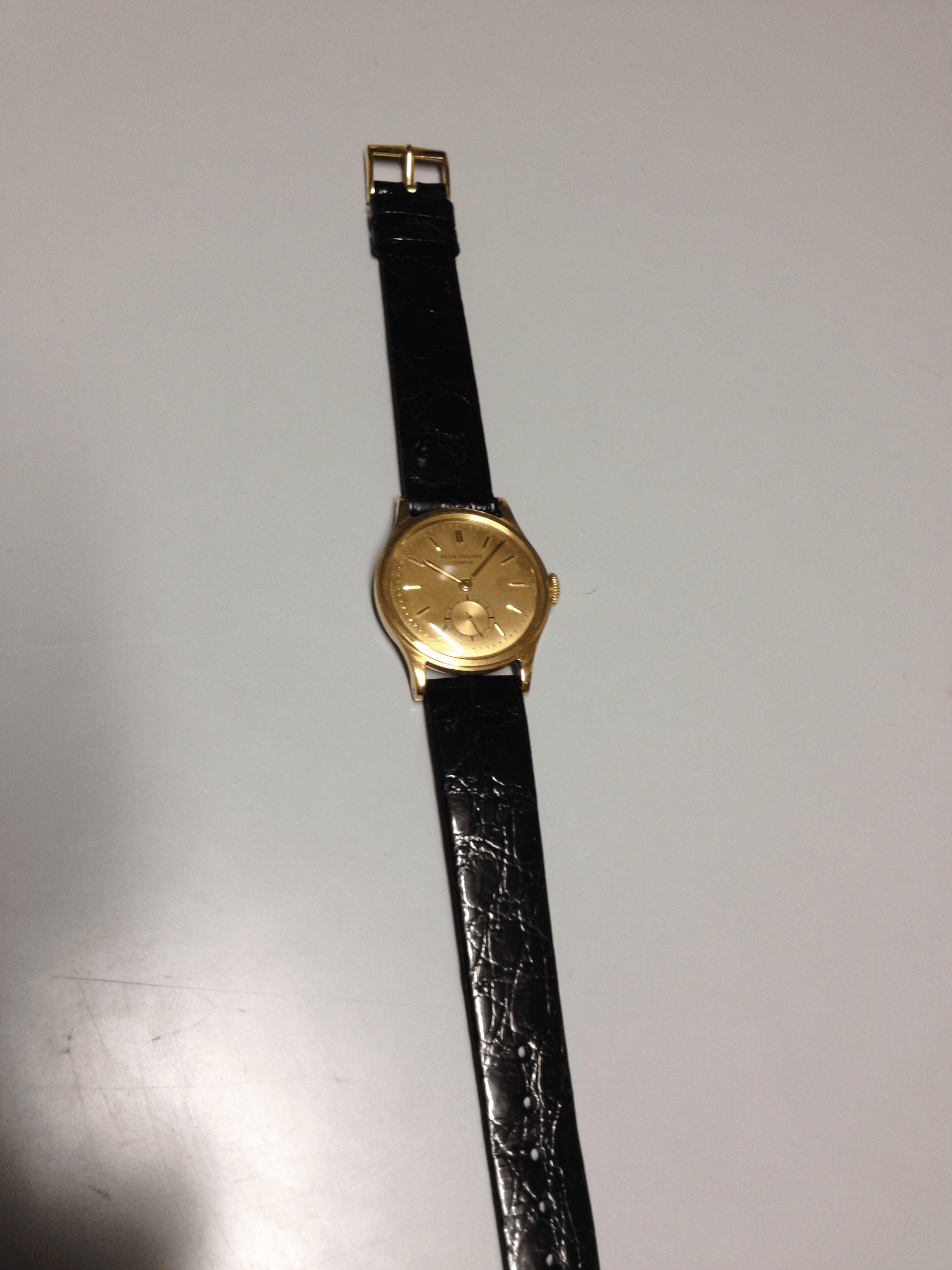 Patek Philippe Calatrava Ref: 2451 in Pink gold. Circa: 1952.