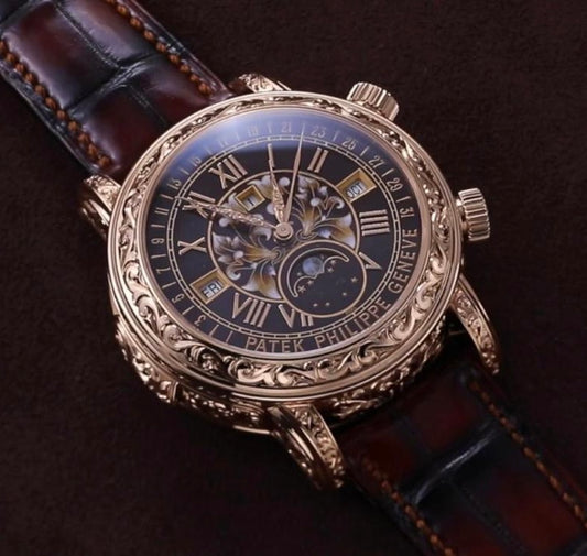 Patek Philippe Sky Moon Tourbillon 6002R-001 Rose Gold