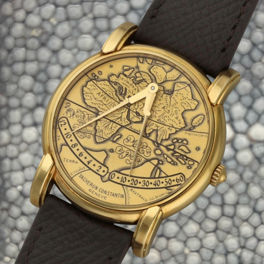 Vacheron & Constantin Mercator Réf: 43050 double rétrograde in yellow gold, 36mm, with Caliber 1120/2.