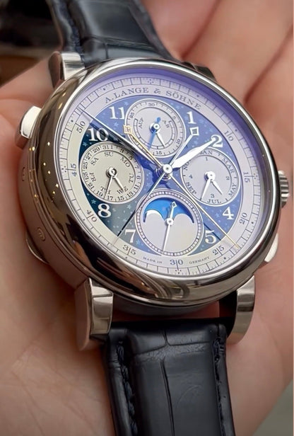 A. Lange & Söhne 1815 Rattrapante Perpetual | Platinum - Pires - Mauboussin