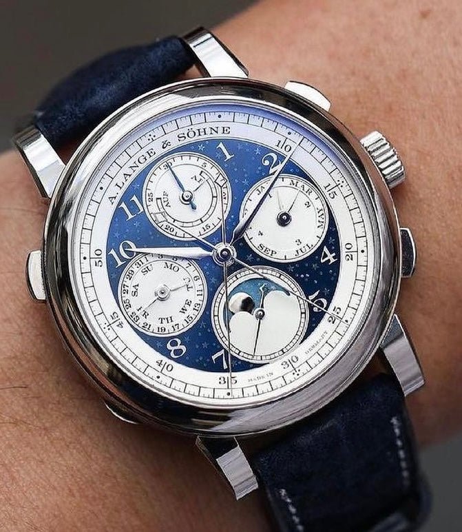 A. Lange & Söhne 1815 Rattrapante Perpetual | Platinum - Pires - Mauboussin