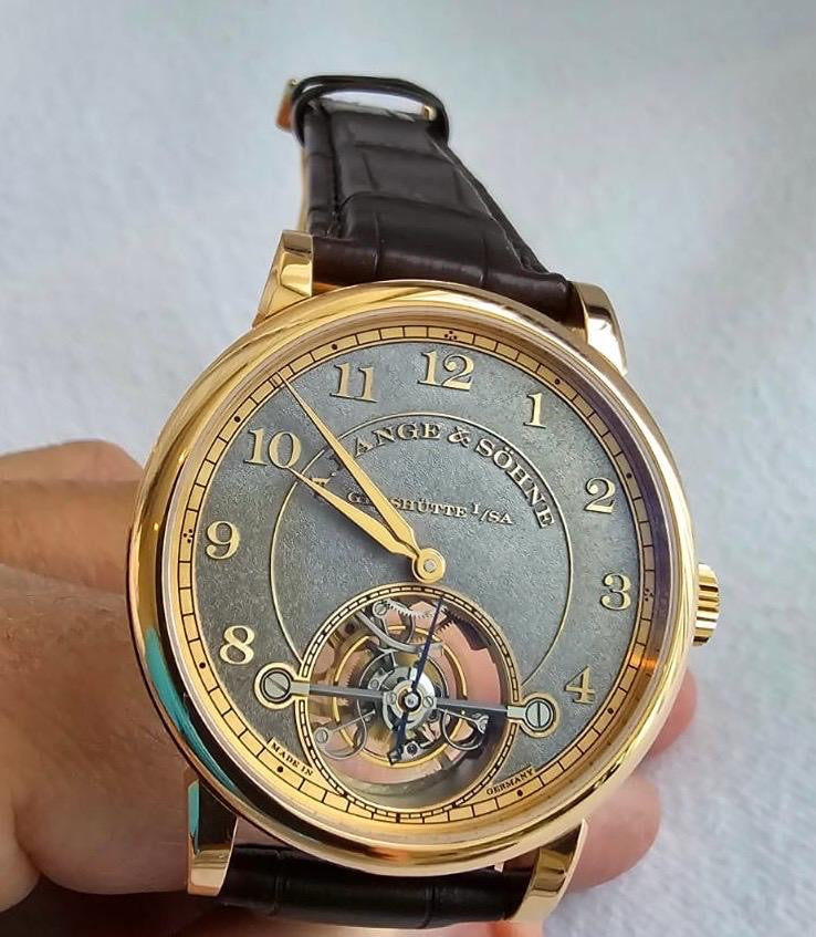 A. Lange & Söhne 1815 Tourbillon Handwerkskunst REF: 730.048F in Pink Gold Limited Edition of 30 watches