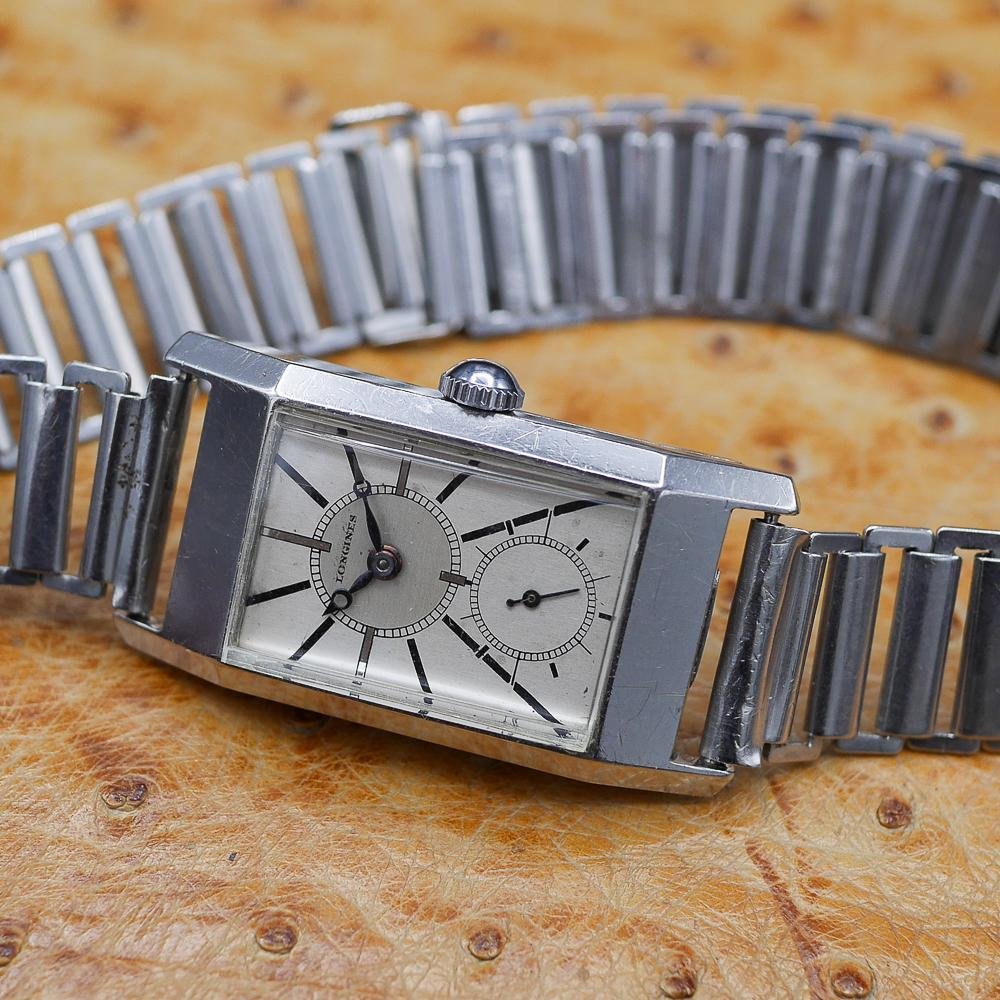 Longines in Stainless steel, Circa 1940 - Pires - Mauboussin