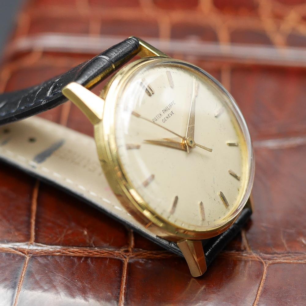 Patek Philippe Calatrava Ref:2411 in Yellow gold. Circa:1966