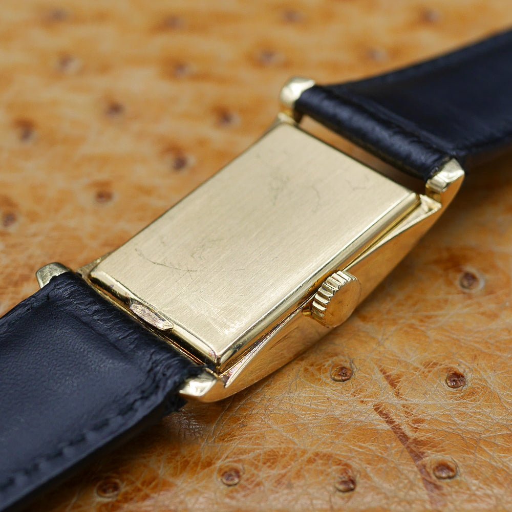 Patek Philippe Hour Glass Ref 1593 in Yellow Gold, Circa 1948.