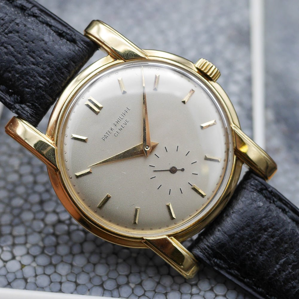 Patek Philippe Retro Ref 2428 in Yellow Gold, Circa 1949.