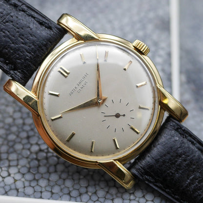 Patek Philippe Retro Ref 2428 in Yellow Gold, Circa 1949.