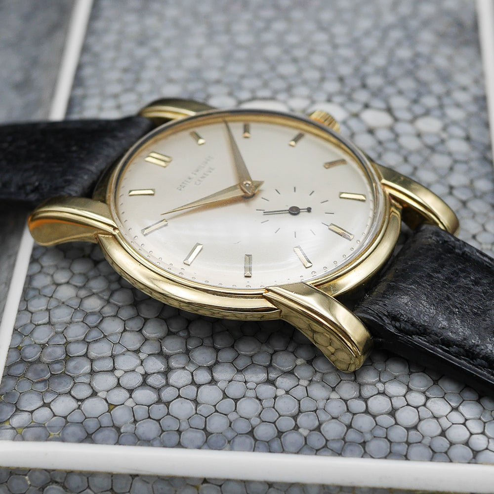 Patek Philippe Retro Ref 2428 in Yellow Gold, Circa 1949.