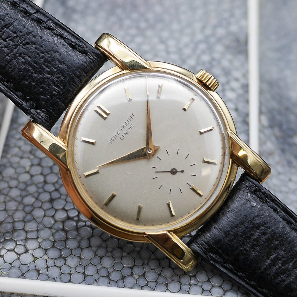 Patek Philippe Retro Ref 2428 in Yellow Gold, Circa 1949.