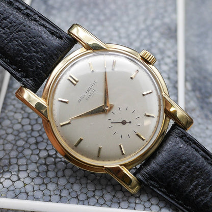 Patek Philippe Retro Ref 2428 in Yellow Gold, Circa 1949.