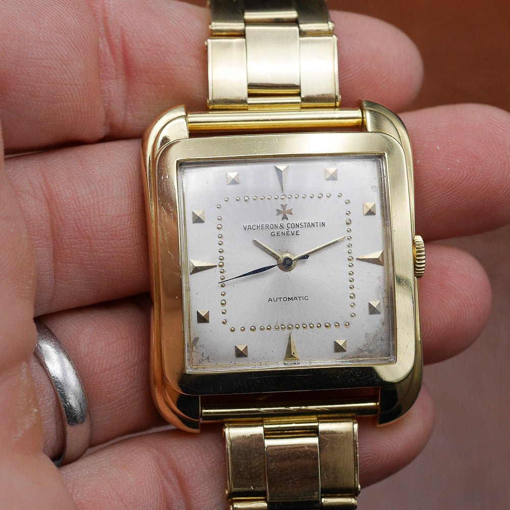Vacheron Constantin Cioccolattone Yellow Gold Watch 1948.