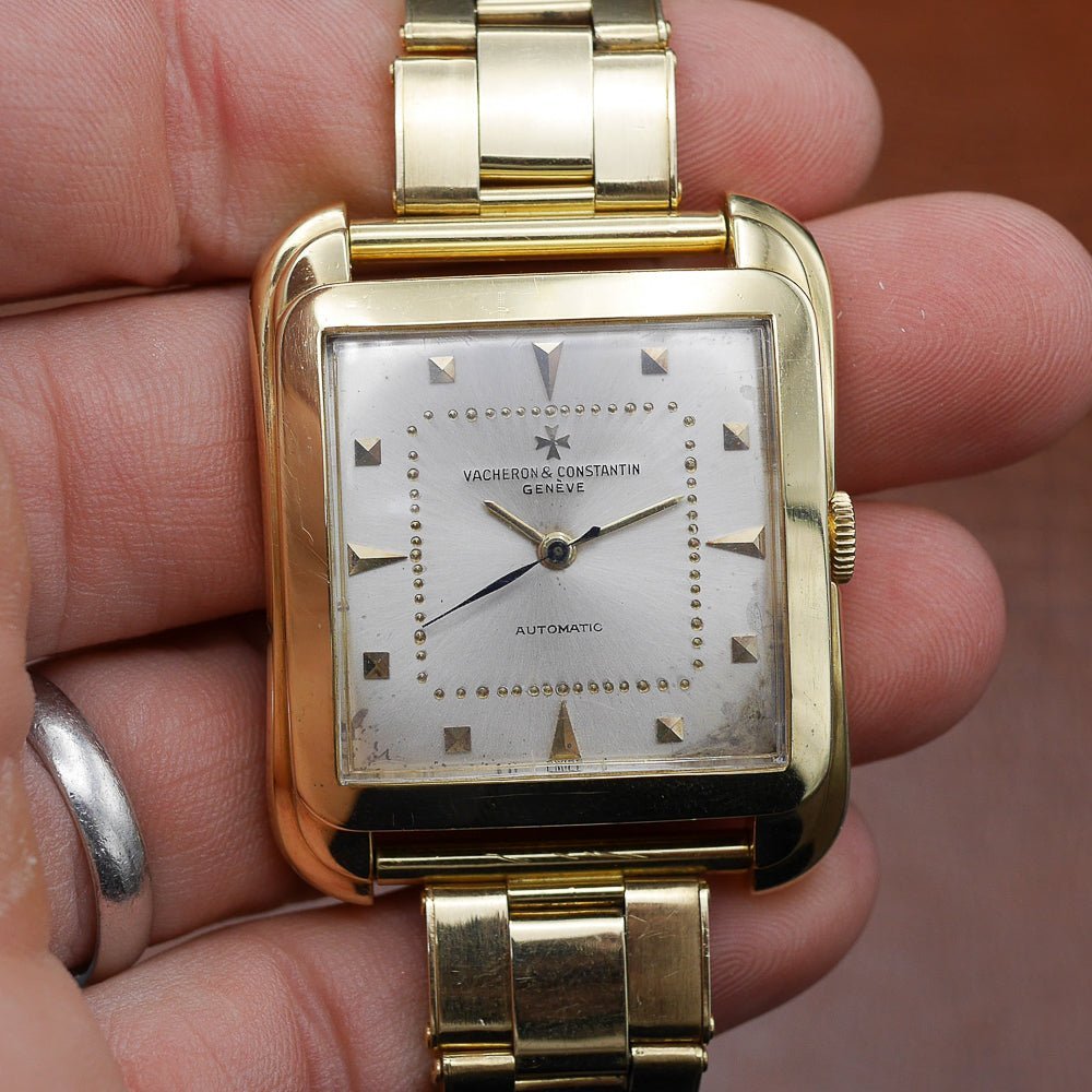 Vacheron Constantin Cioccolattone Yellow Gold Watch 1948.