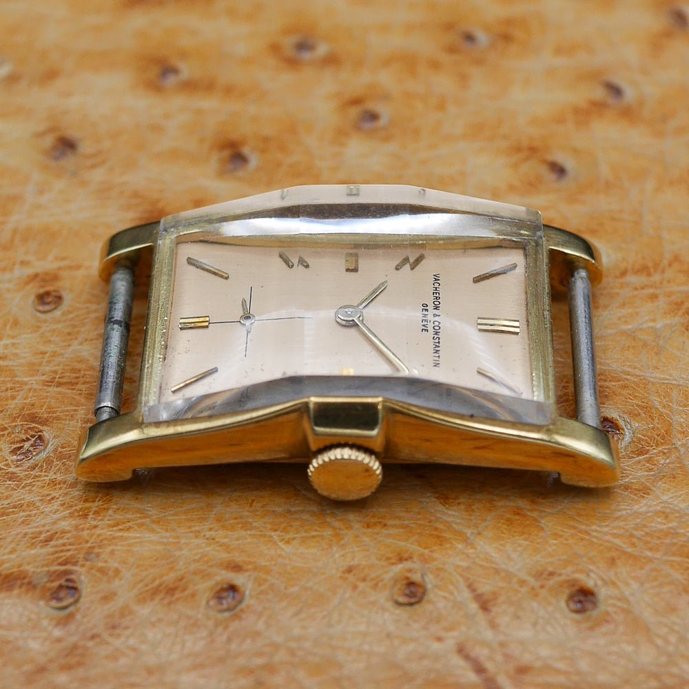 Vacheron & Constantin Ref. 4591, Rectangular Yellow Gold, Circa 1945.