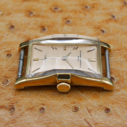 Vacheron & Constantin Ref. 4591, Rectangular Yellow Gold, Circa 1945.