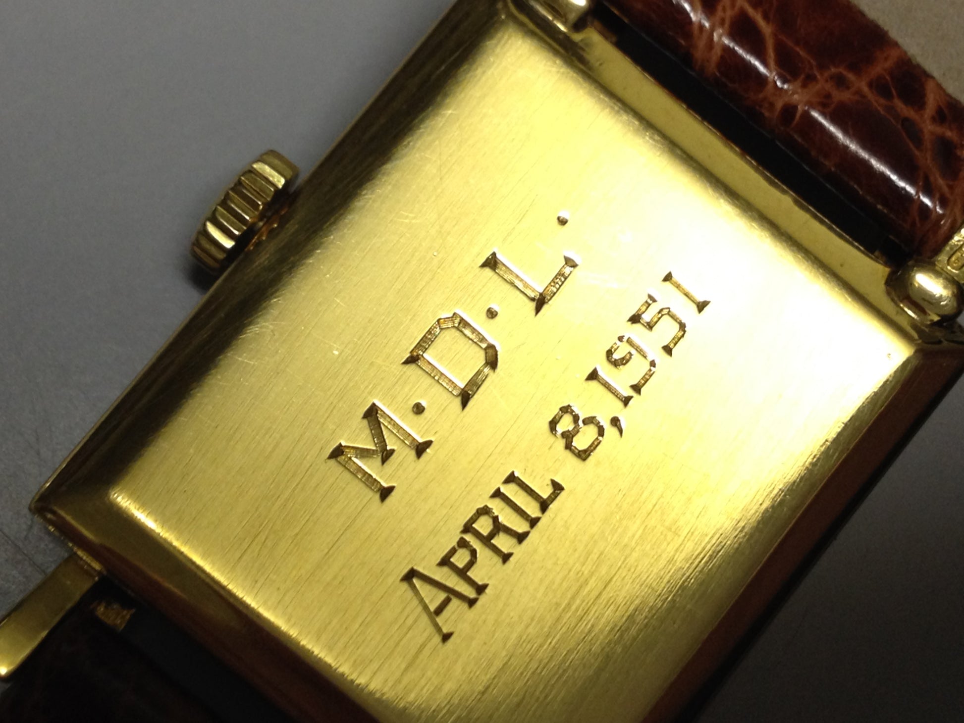 Patek Philippe Ref: 2427 in Yellow gold. Circa: 1950.