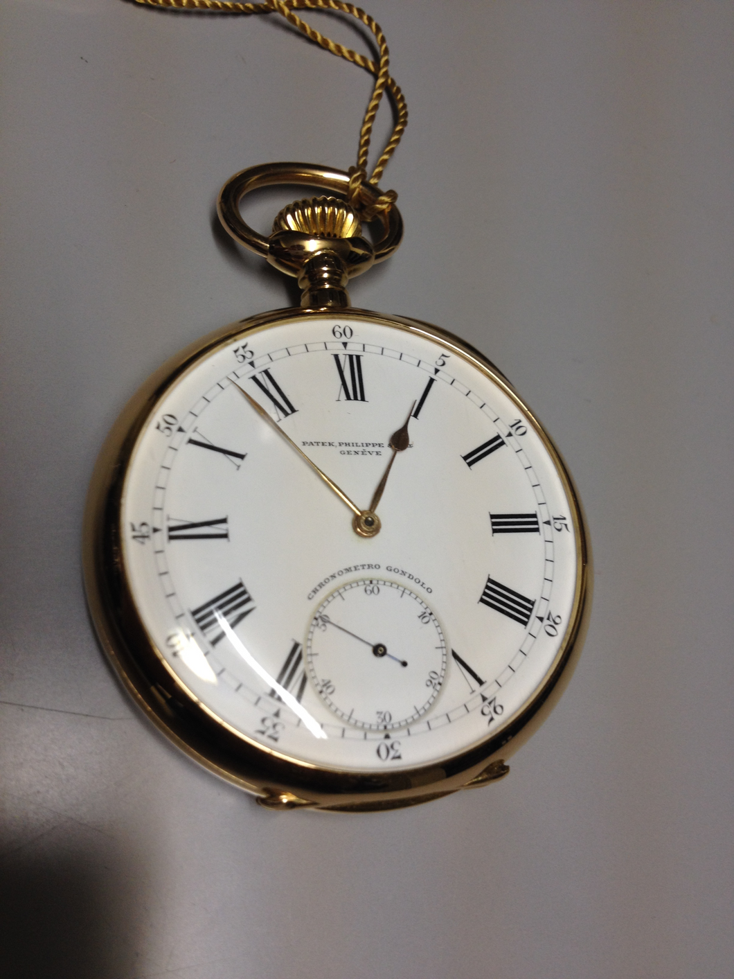 Patek Philippe Pocket watch in Pink gold. Circa:1910.