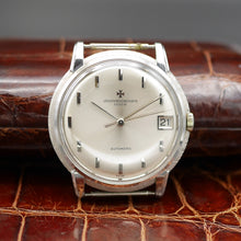 Load image into Gallery viewer, Vacheron&amp;Constantin Vertical Indexes Ref:6394 in White gold. Circa:1955
