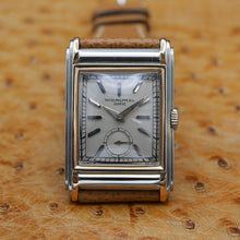 Load image into Gallery viewer, Patek Philippe Rectangular Retro Dress watch in white and Pink gold. Circa:1929

