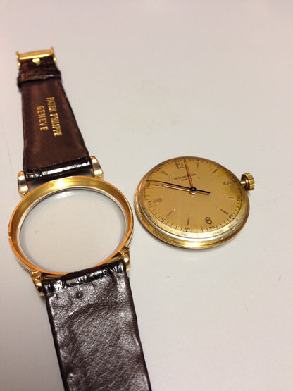 Patek Philippe Ref: 1578 in Pink gold. Circa: 1955.