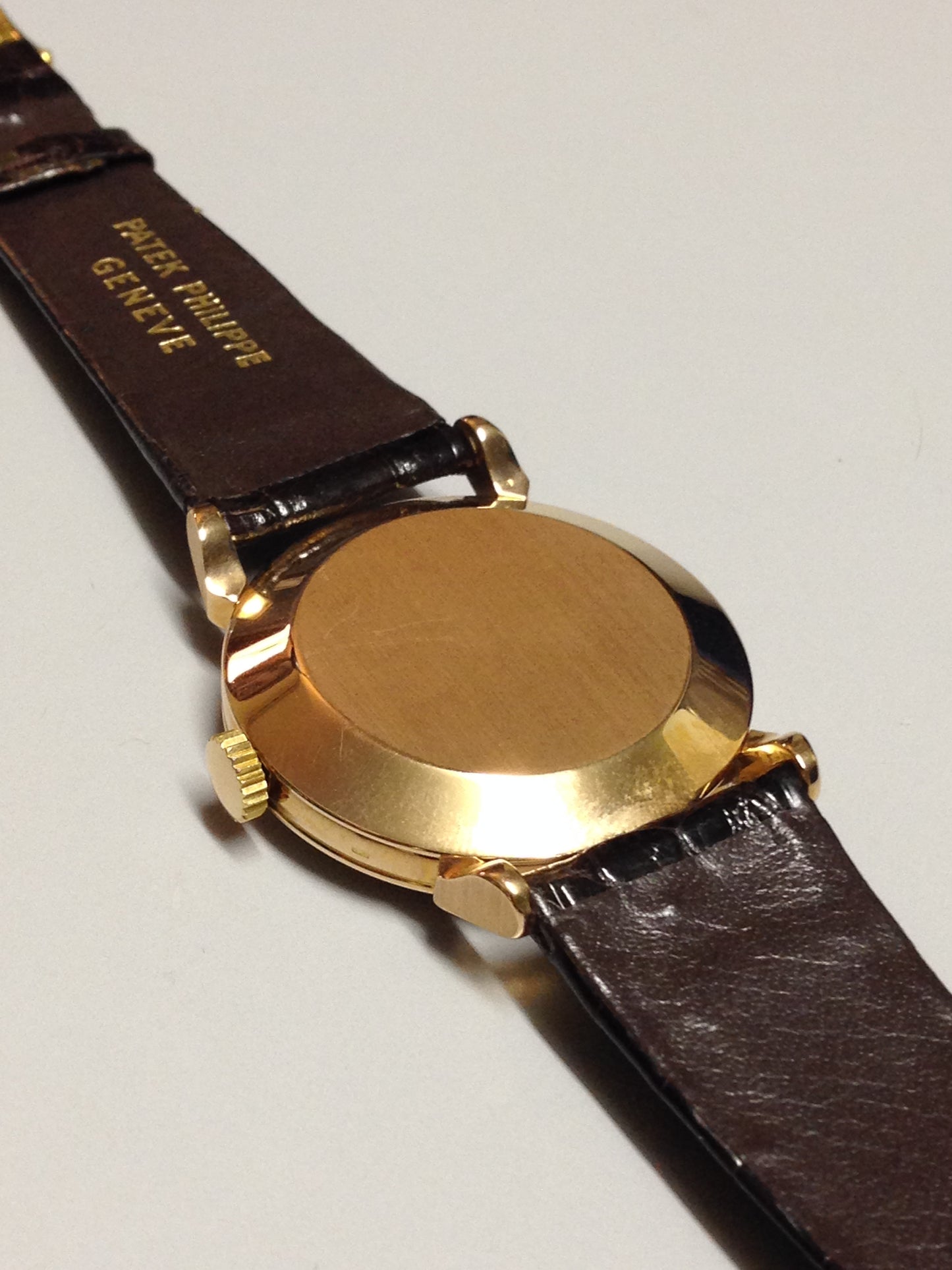 Patek Philippe Ref: 1578 in Pink gold. Circa: 1955.