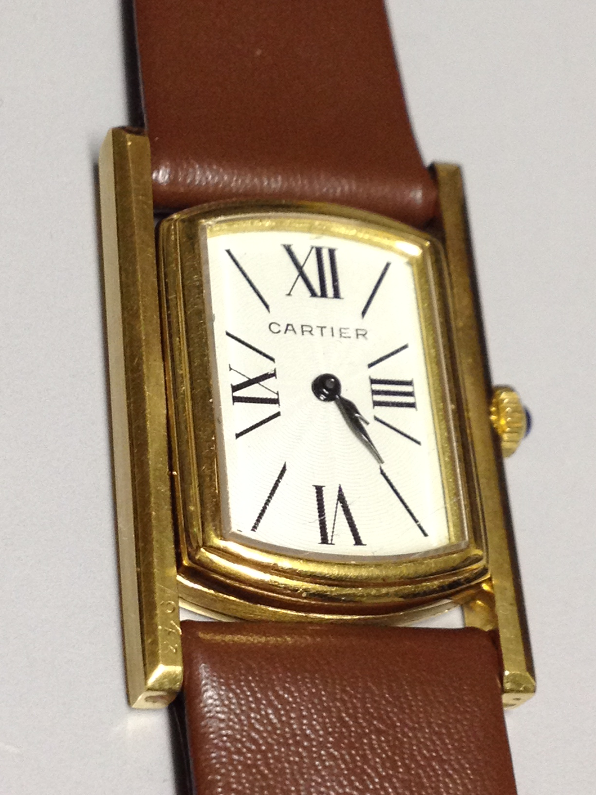 Cartier Tank Cabriolet in Yellow Gold Circa 1960 media min