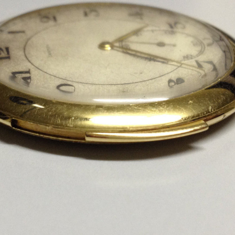 Cartier Pocket watch in Yellow gold. Circa: 1930.