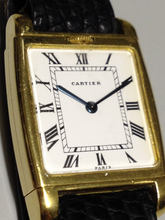 Load image into Gallery viewer, Cartier Tank Reverso in Yellow gold. Circa: 1979
